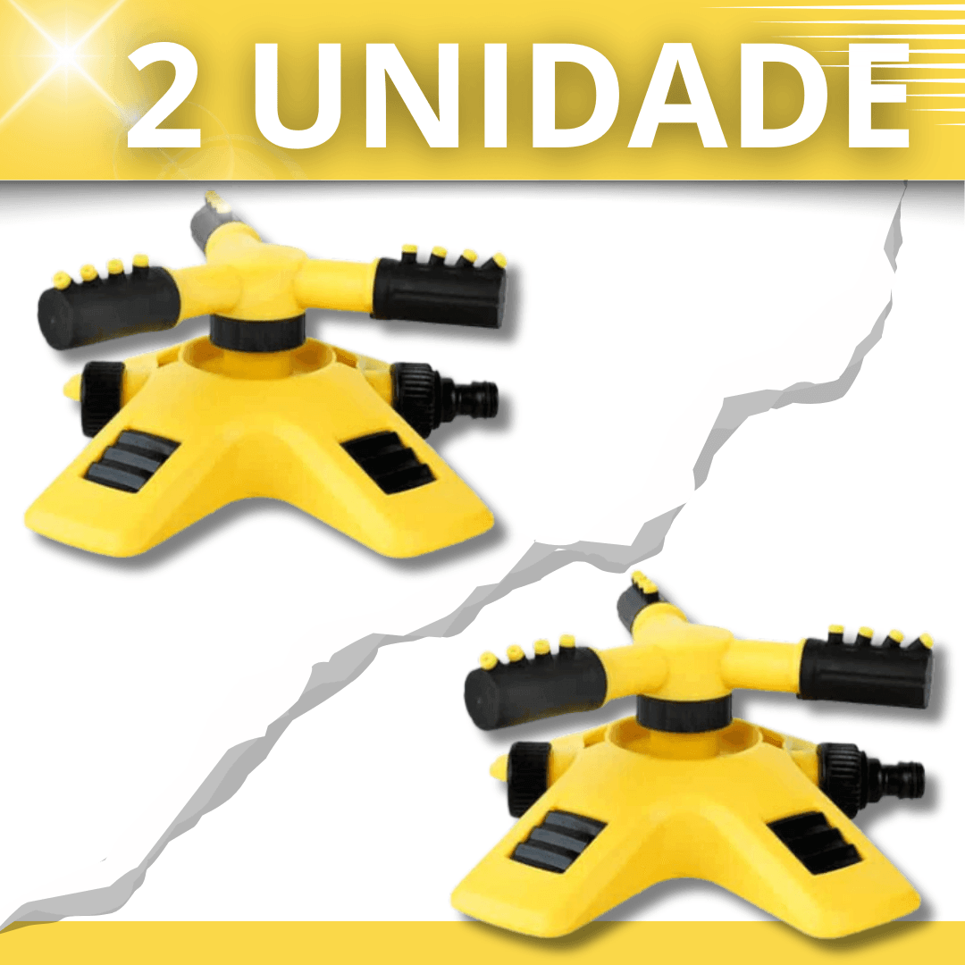 Aspersor 360° para Irrigação de Jardim e Gramado Econômico (Leve 2 e Pague Menos) - Hydro360™