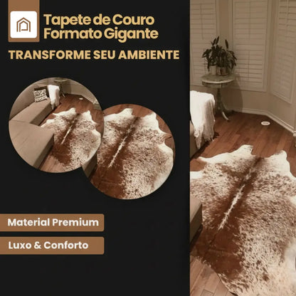 Tapete de Couro de Boi Legítimo