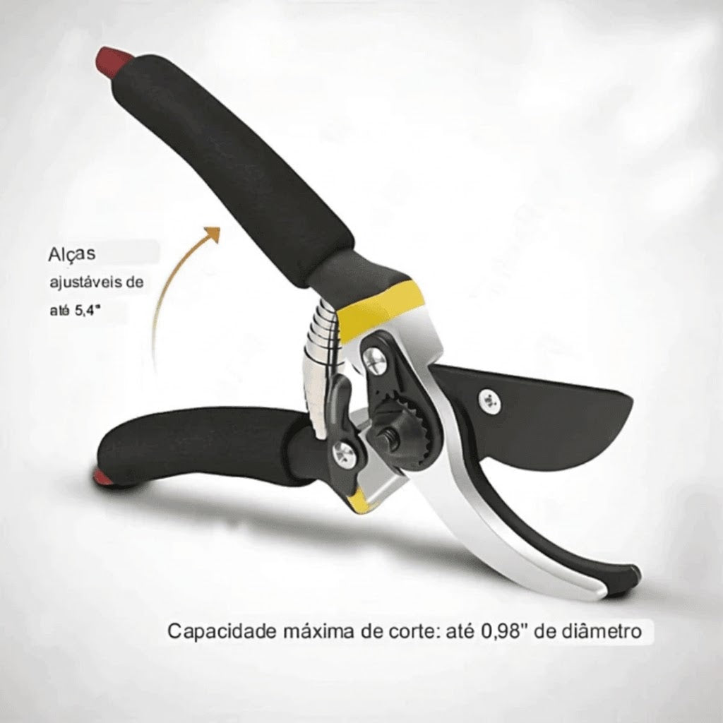 Tesoura de Podar Resistente e Afiada - PruneMax™