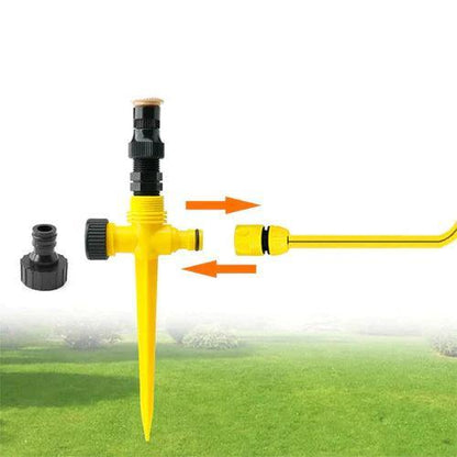 Irrigador de Jardim Automático com Rotação Ajustável - HydroSpin™