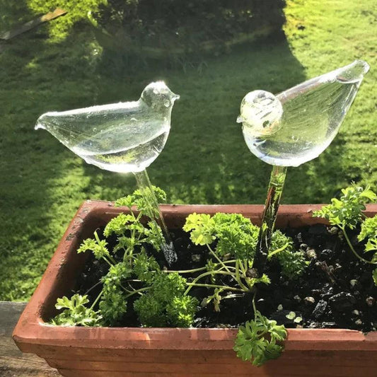 Irrigador Automático Gotejador para Plantas em Formato de Pássaro - AquaBird™