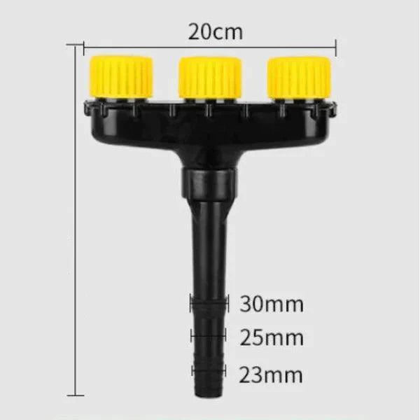 Bico Pulverizador para Irrigação com Ajuste de Fluxo de Água - FlowJet™