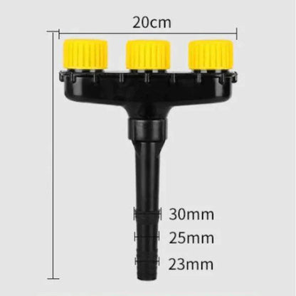 Bico Pulverizador para Irrigação com Ajuste de Fluxo de Água - FlowJet™