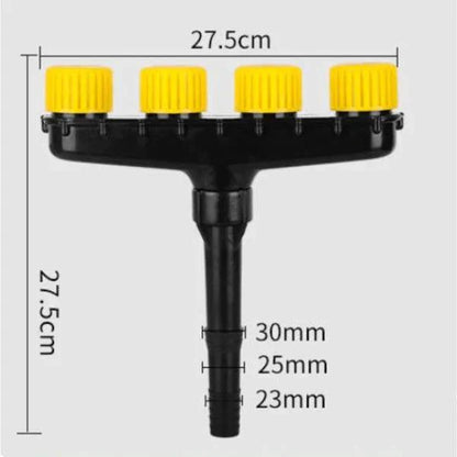 Bico Pulverizador para Irrigação com Ajuste de Fluxo de Água - FlowJet™