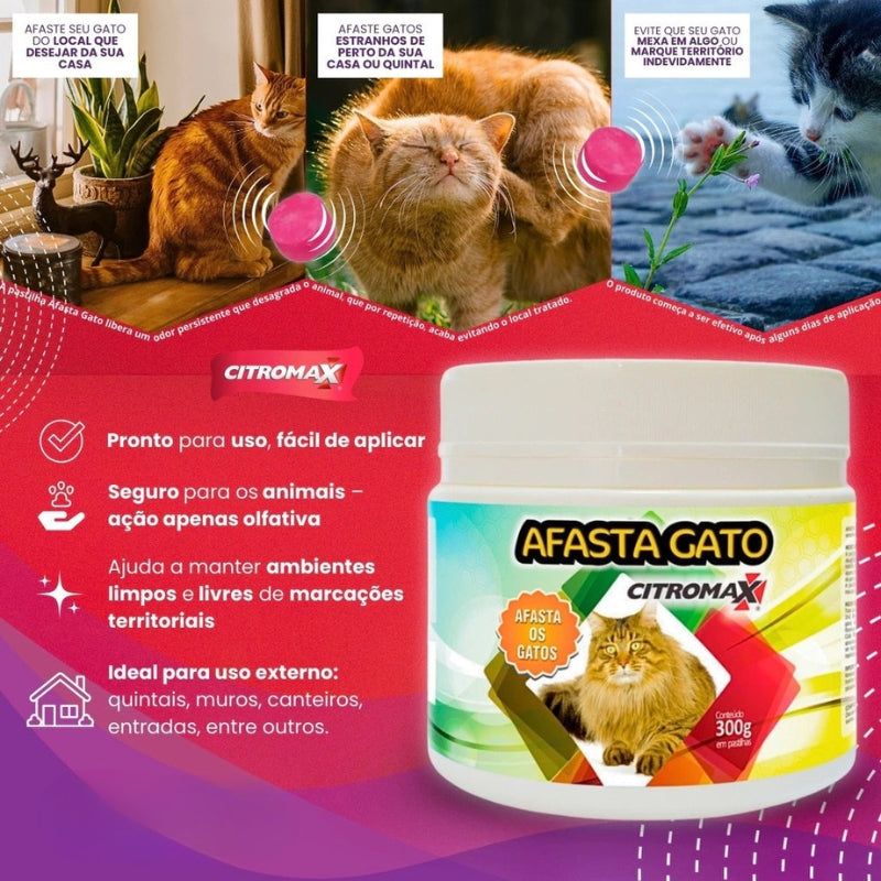 fasta Gato Educativo -  Repelente Natural Olfativo