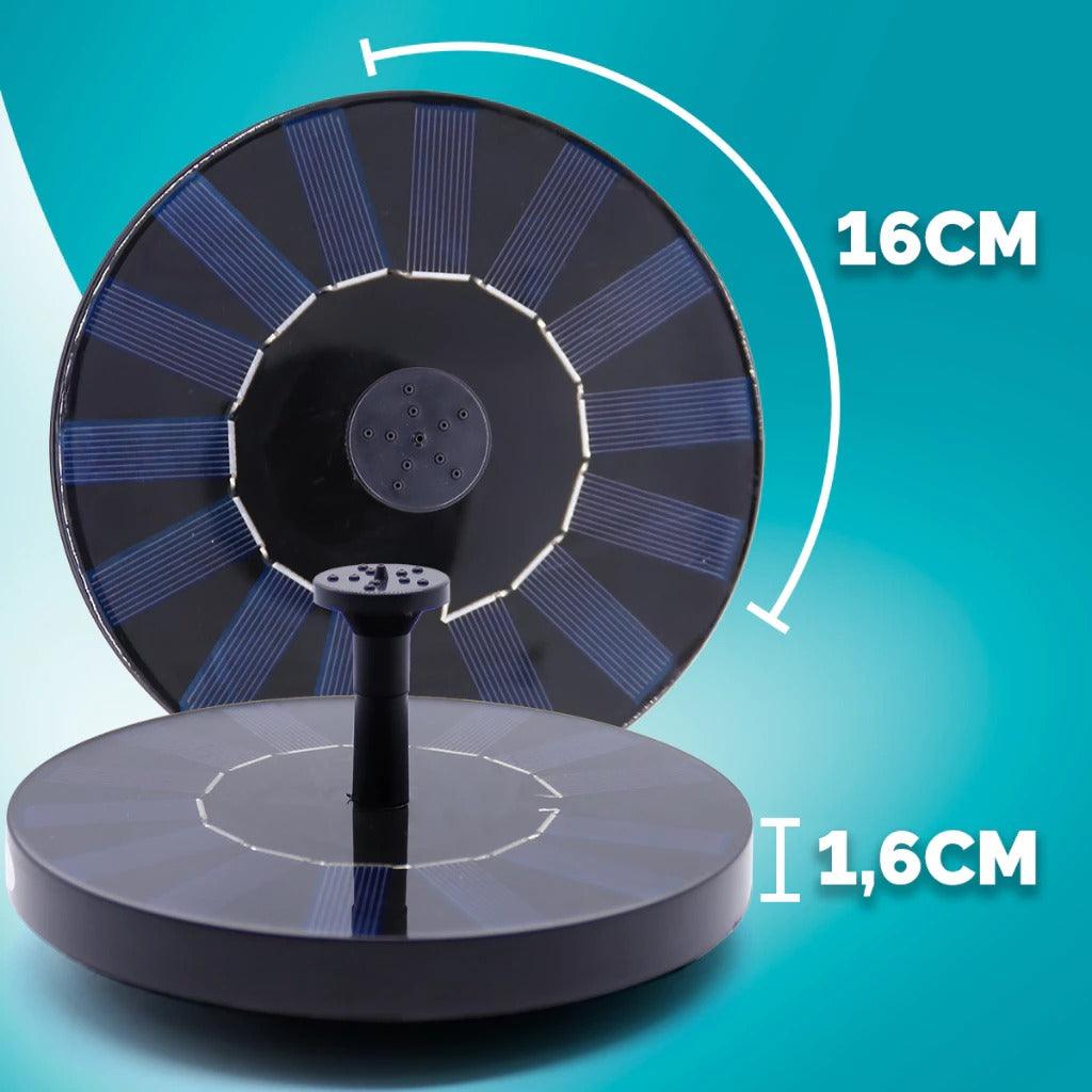 Mini Fonte Solar Decorativa para Jardim e Lagos - AquaZen™