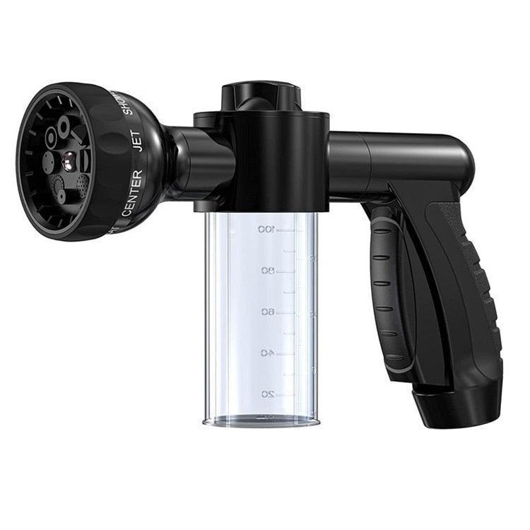 Pistola Pulverizadora Multifuncional para Mangueira com Ajuste de Pressão - AquaPro™