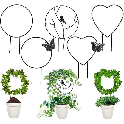 Arco Decorativo para Suporte de Plantas com Estrutura Resistente - GardenArch™