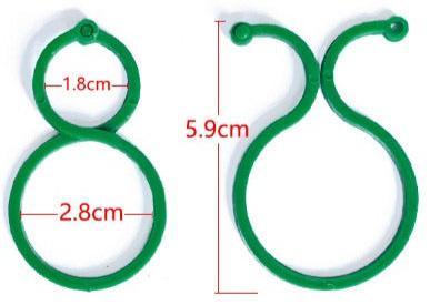 Suportes Clipes de Cintas para Plantas - VineGrip™
