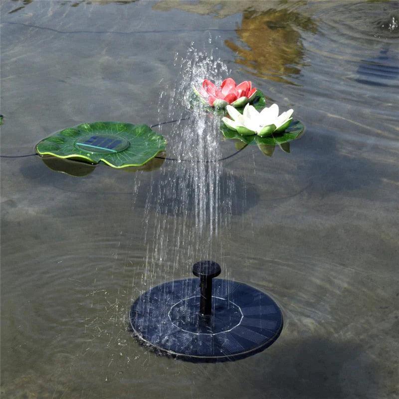 Mini Fonte Solar Decorativa para Jardim e Lagos - AquaZen™