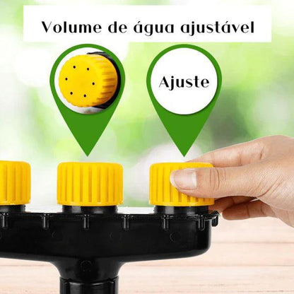 Bico Pulverizador para Irrigação com Ajuste de Fluxo de Água - FlowJet™
