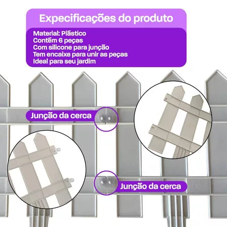 Cerca Jardim Inglês Garden Pro™