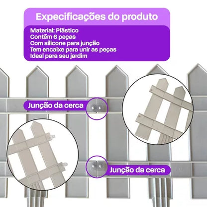 Cerca Jardim Inglês Garden Pro™