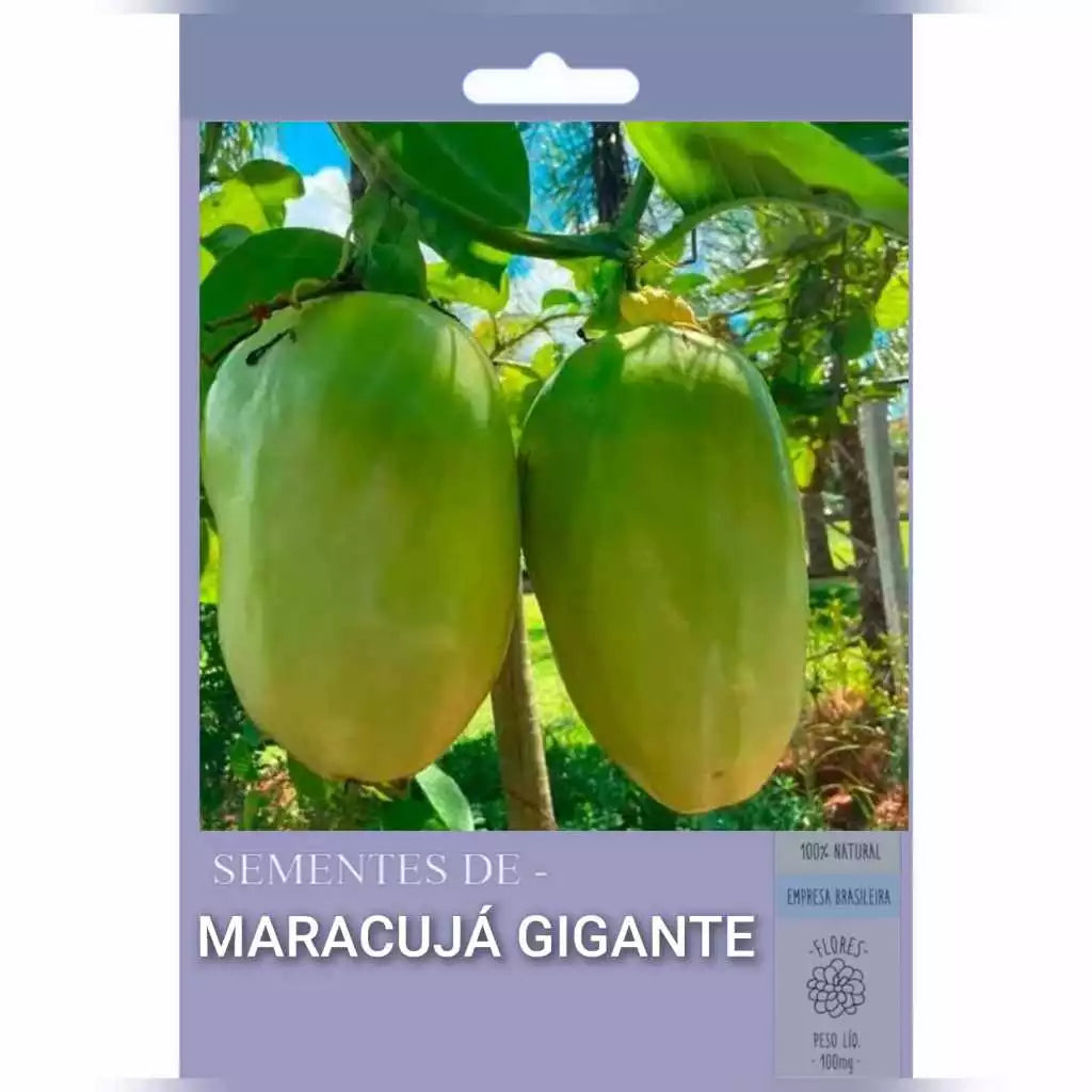 Kit de Sementes de 4 Tipos de Maracujá Doce, Gigante, Roxo e Banana - MaracuMix Especial™