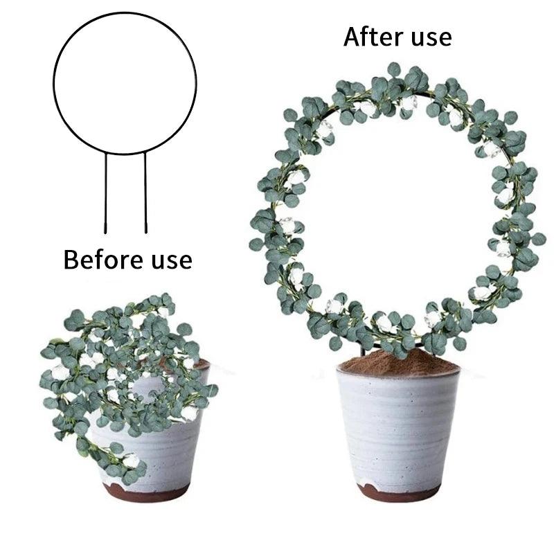 Arco Decorativo para Suporte de Plantas com Estrutura Resistente - GardenArch™