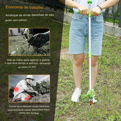 Removedor de Ervas Daninhas Premium de Alta Eficiência - TerraClean™