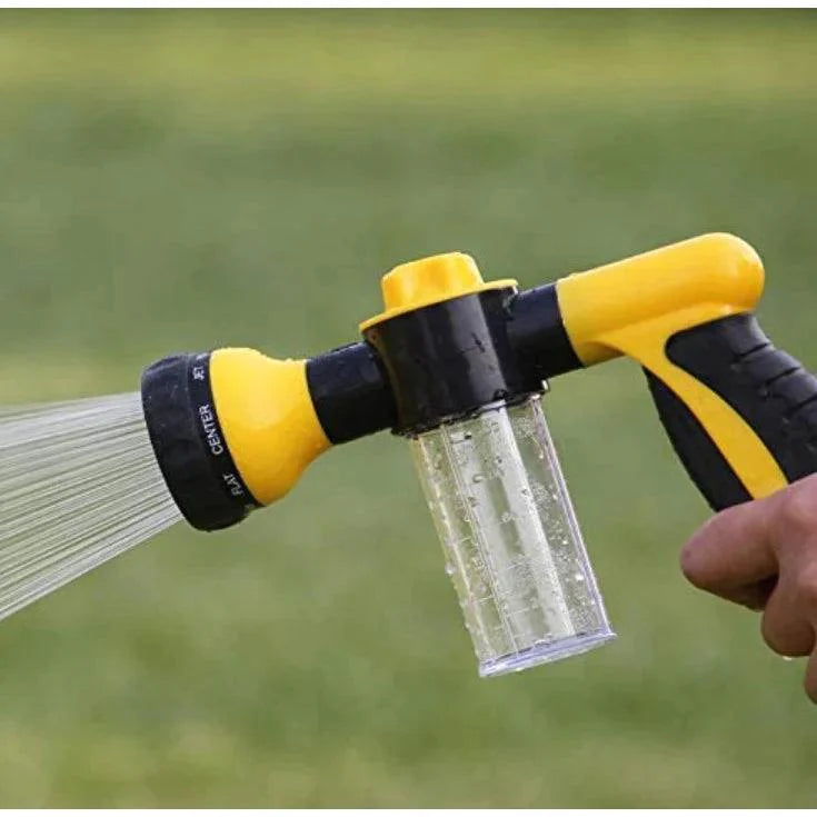 Pistola Pulverizadora Multifuncional para Mangueira com Ajuste de Pressão - AquaPro™
