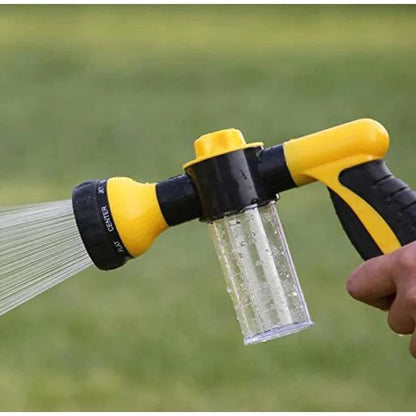 Pistola Pulverizadora Multifuncional para Mangueira com Ajuste de Pressão - AquaPro™