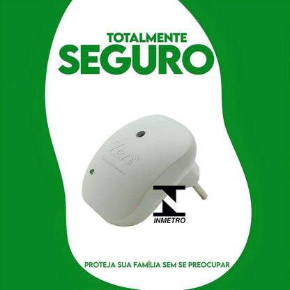 Repelente Eletrônico Ultrassônico Contra Pernilongos, Mosquitos e Baratas - SafeWave™