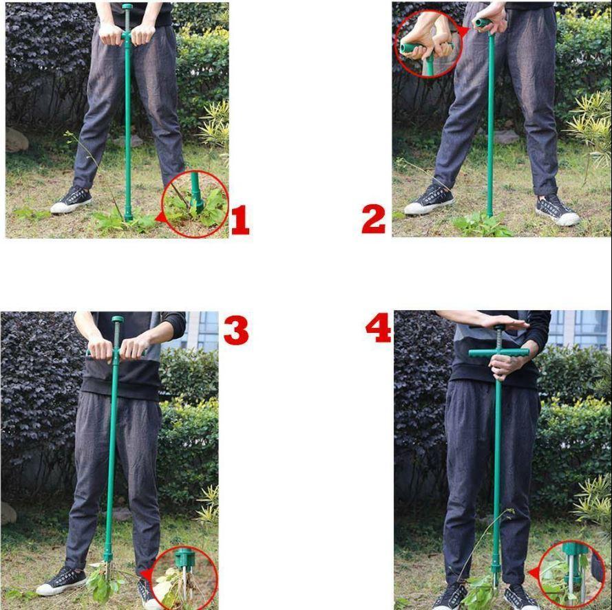 Removedor de Ervas Daninhas Premium de Alta Eficiência - TerraClean™