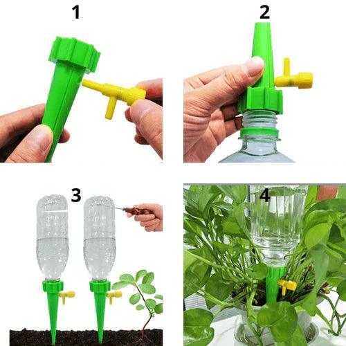 Gotejador Regulável para Plantas com Controle de Vazão - DripFlow™