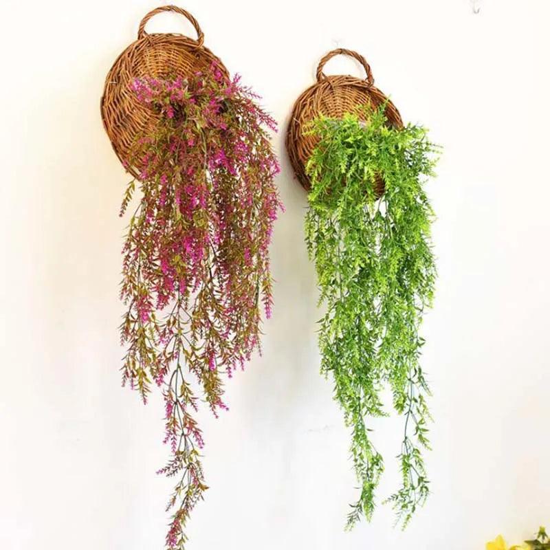 Cesto de Vime Artesanal para Plantas e Flores - RattanBloom™