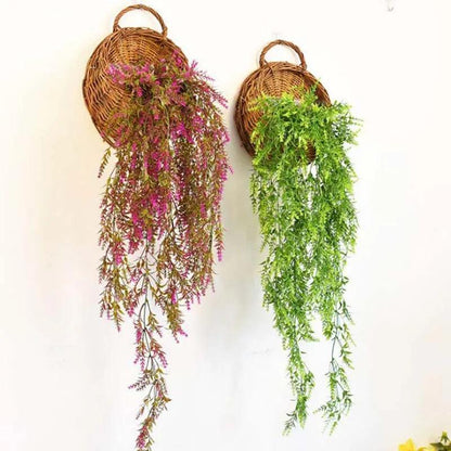 Cesto de Vime Artesanal para Plantas e Flores - RattanBloom™